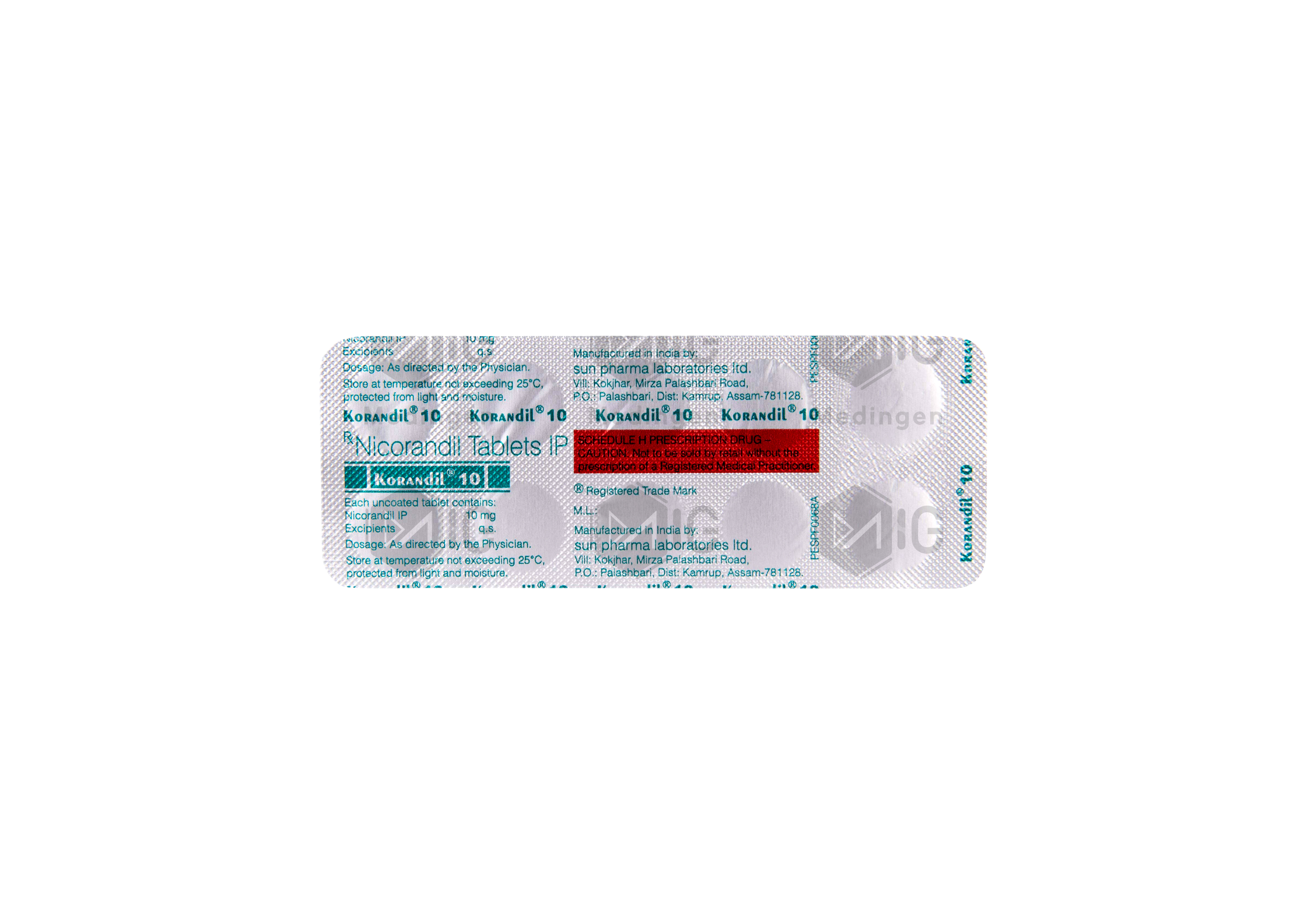 KORANDIL 10MG
